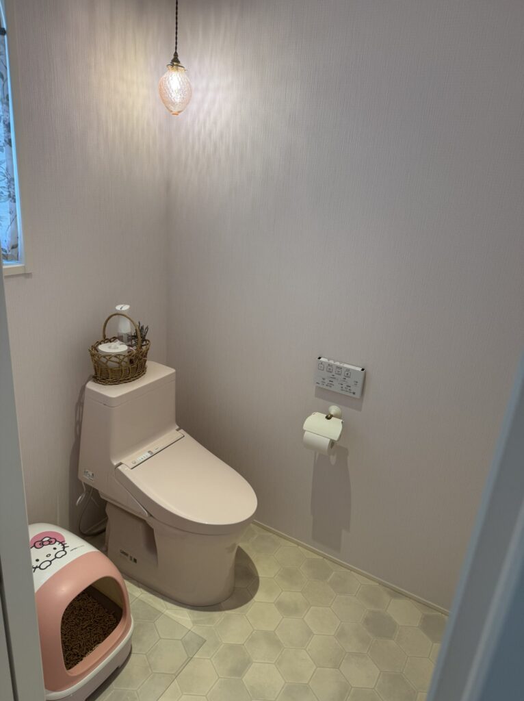 積水ハウスの平屋実例　トイレ2