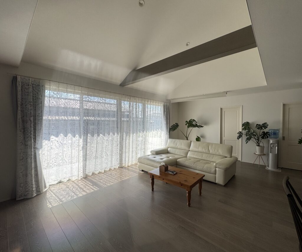 積水ハウスの平屋実例　リビング1