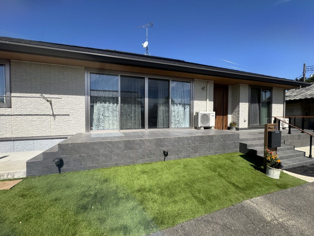 積水ハウスの平屋実例　外観3