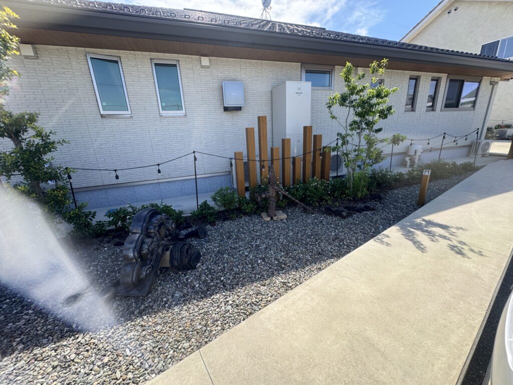 積水ハウスの平屋実例　外観2