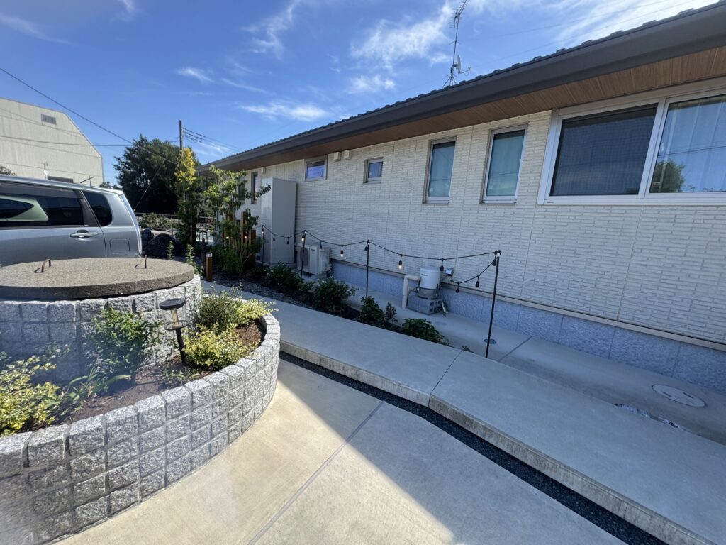 積水ハウスの平屋実例　外観1