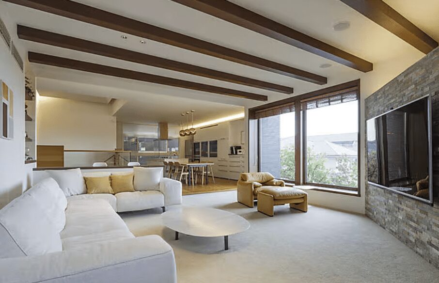 子育ても仕事も充実 自分らしい感性を表現した二世帯住宅