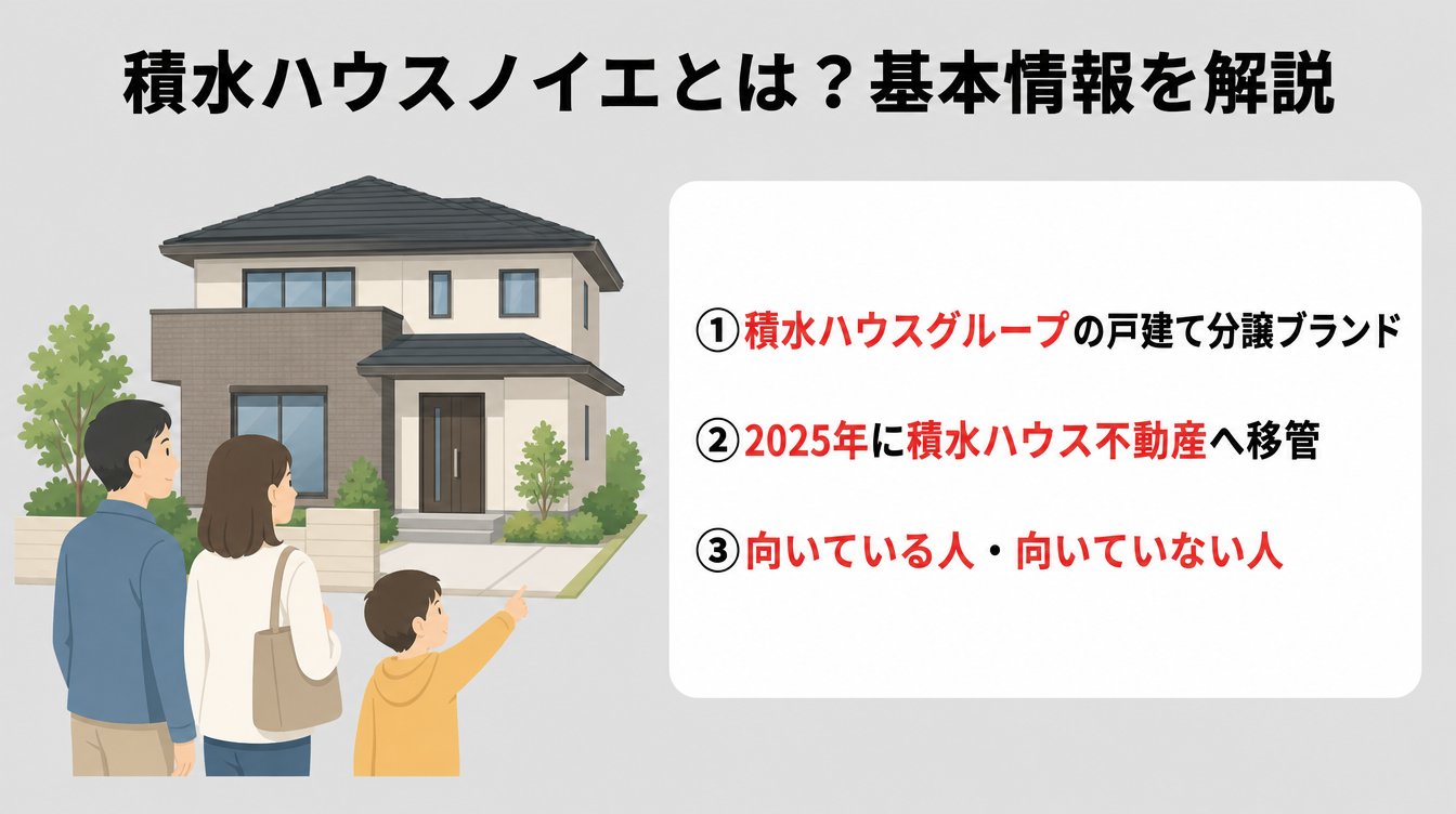 積水ハウスノイエ(noie)とは？基本情報を施主が解説