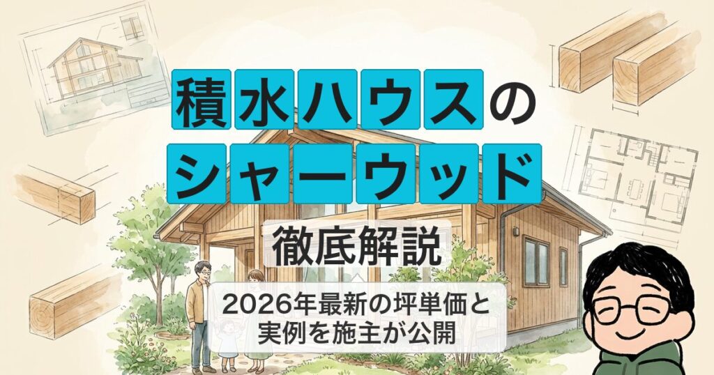 積水ハウスの シャーウッド 徹底解説