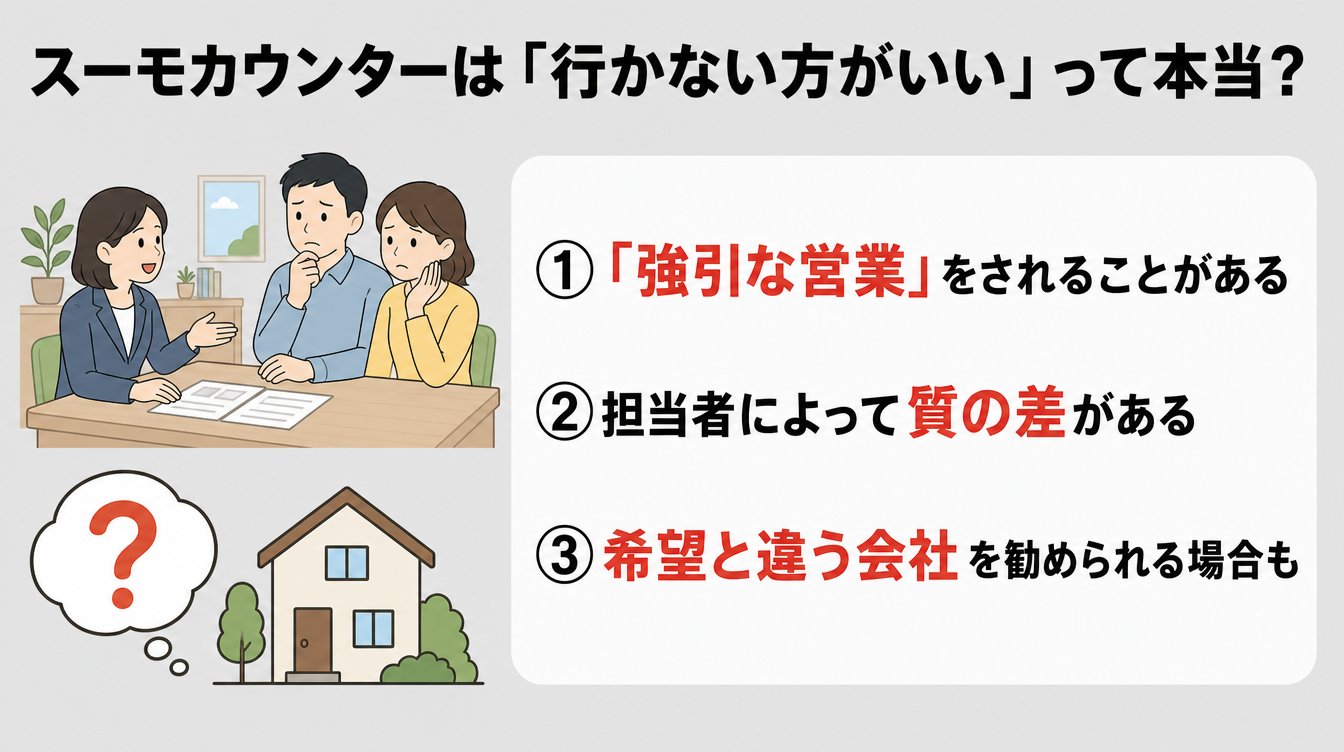 スーモカウンターは「行かない方がいい」って本当？