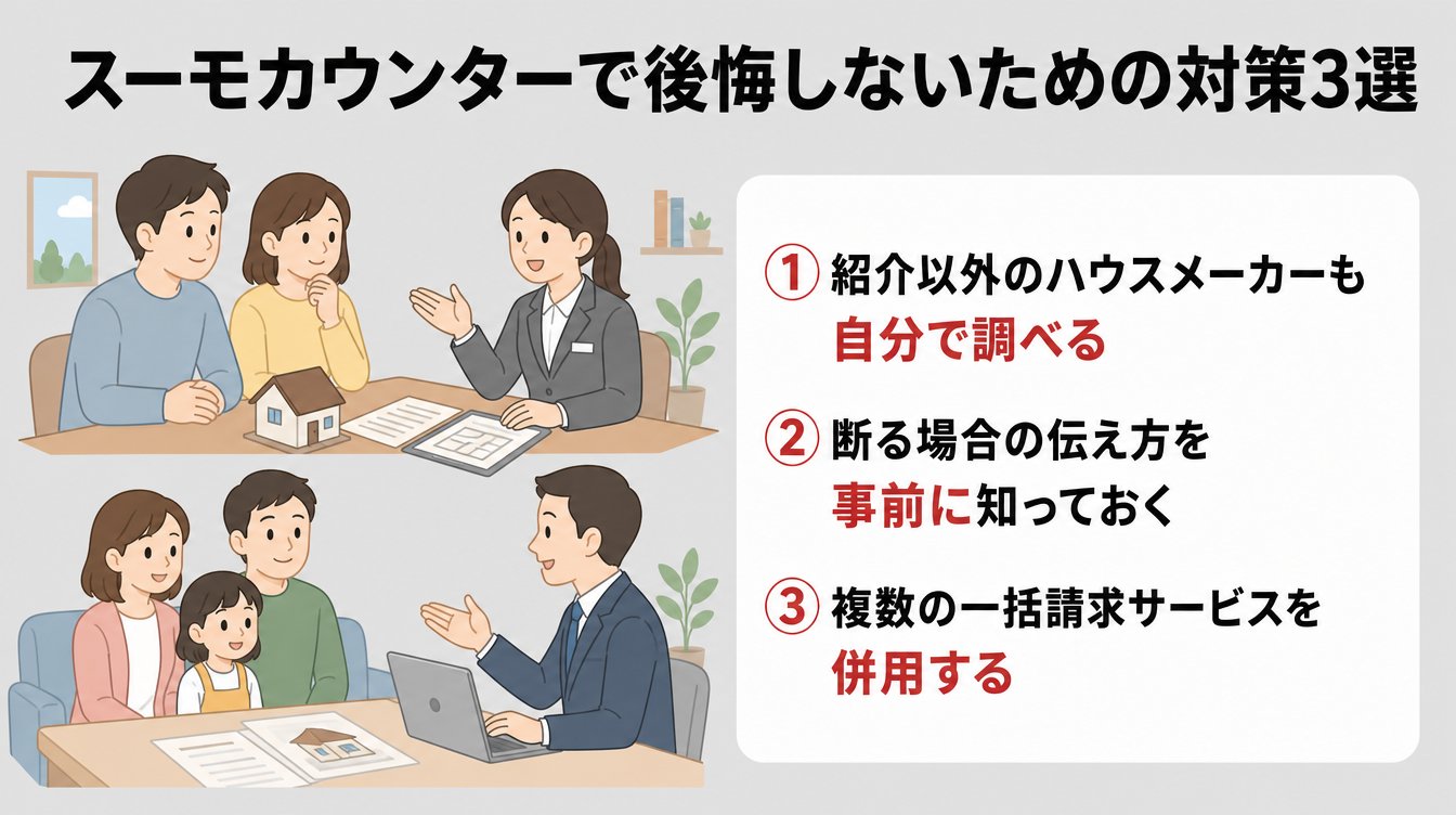 スーモカウンターで後悔しないための対策3選