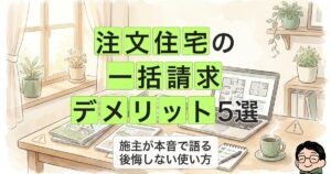 注文住宅の 一括請求 デメリット5選