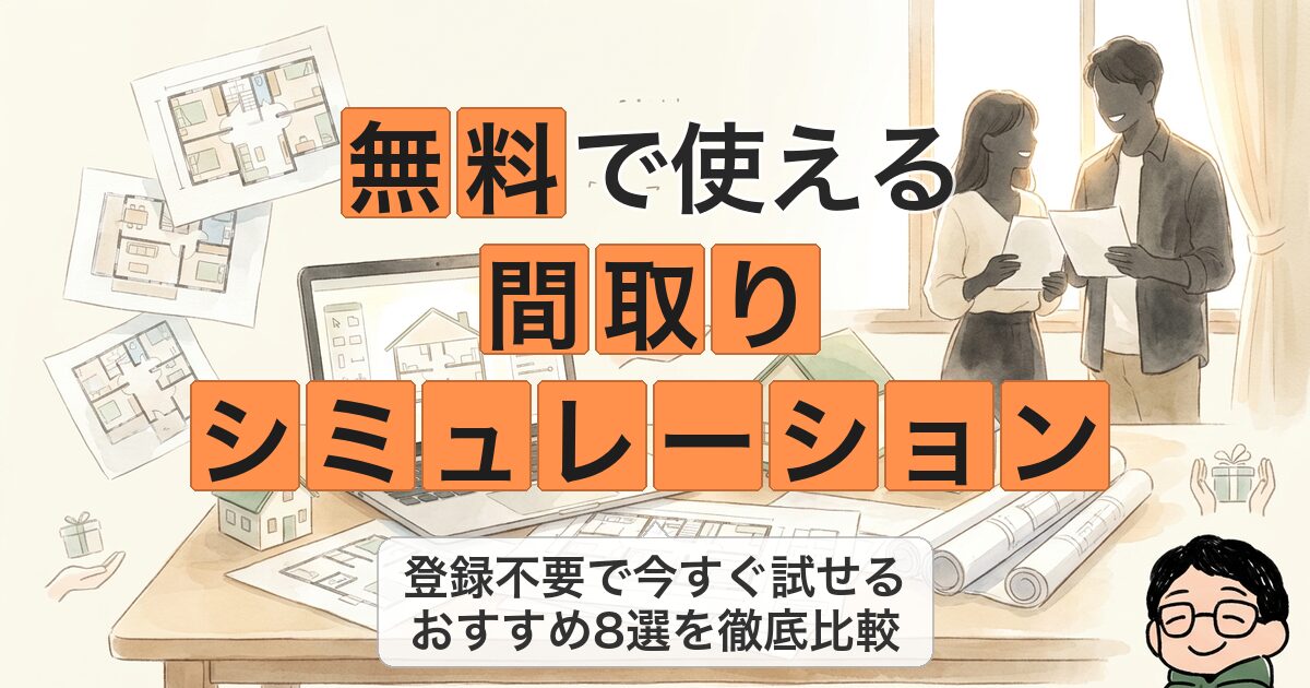 無料で使える 間取り シミュレーション