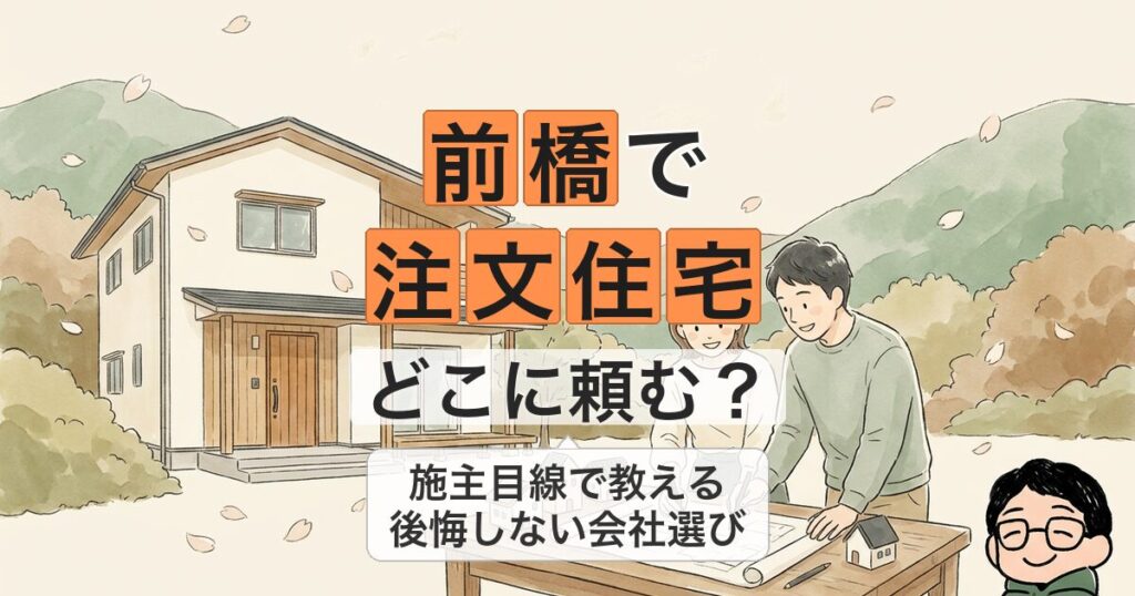 前橋で 注文住宅 どこに頼む？