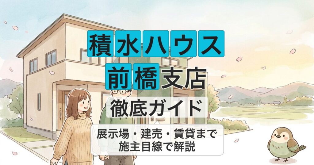 積水ハウス 前橋支店 徹底ガイド