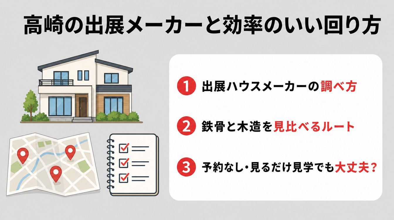 高崎の出展メーカーと効率のいい回り方
