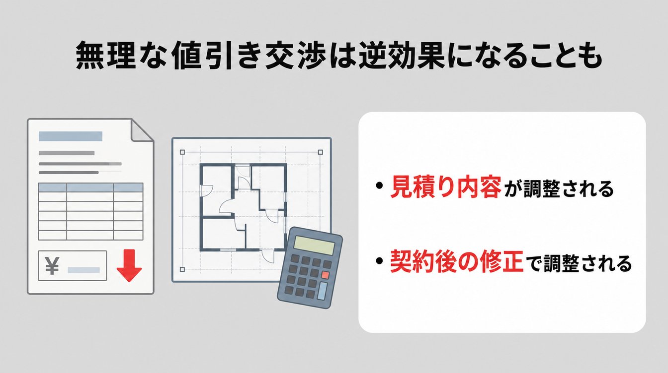 無理な値引き交渉は逆効果になることも