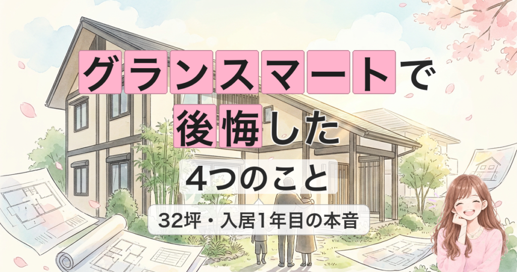 グランスマートで 後悔した 4つのこと