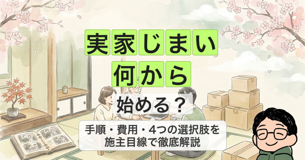 実家じまい 何から 始める？